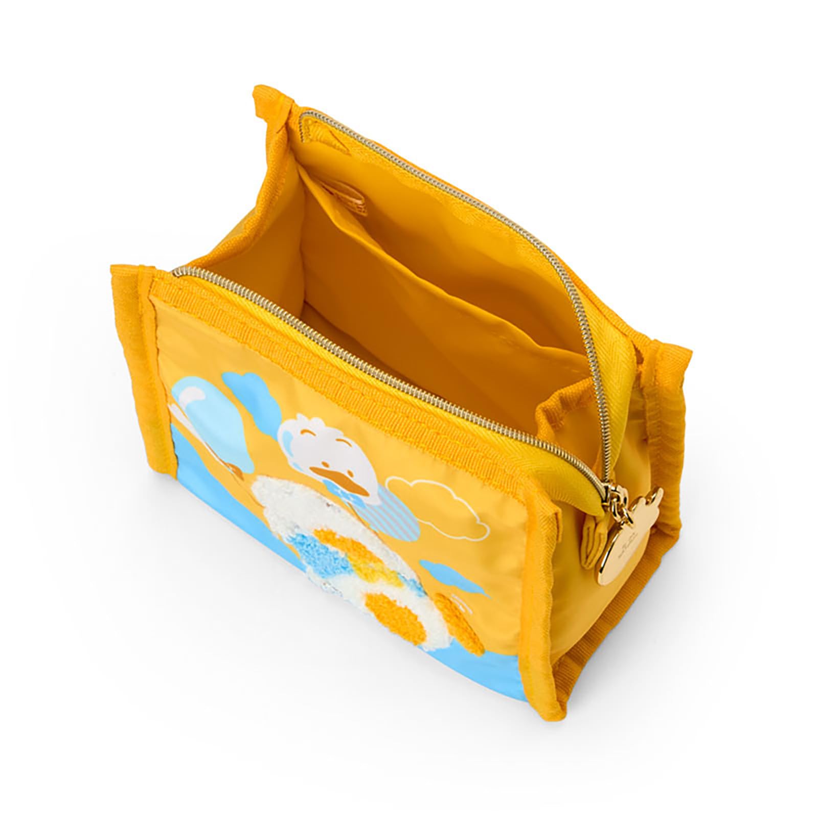 Sanrio Dreaming Balloon Peckle Duck Pouch for Ages 3+ Polyester Zinc Alloy