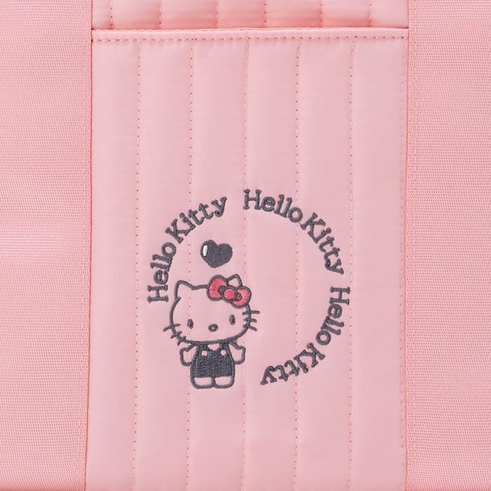 Sanrio Quilted Hello Kitty Tote Bag Medium 46x12.5x28Cm- Japan Figure Store - #1 Bring To You The Best Japanese Goods