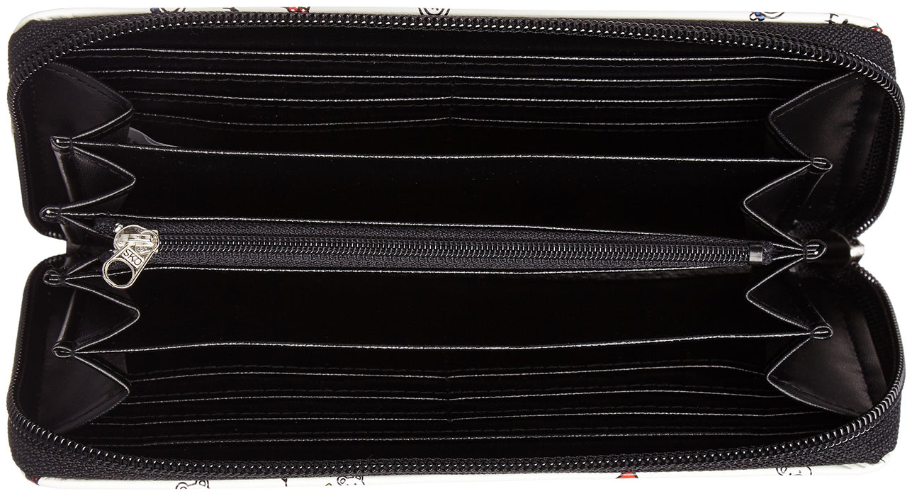 Sanrio Round Wallet White Compact Design Durable Material- Japan Figure Store - #1 Bring To You The Best Japanese Goods