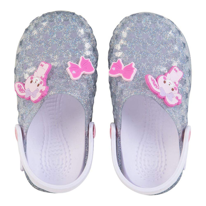 Sanrio Bonbon Ribbon Clear Sandals 18Cm for Kids- Japan Figure Store - #1 Bring To You The Best Japanese Goods