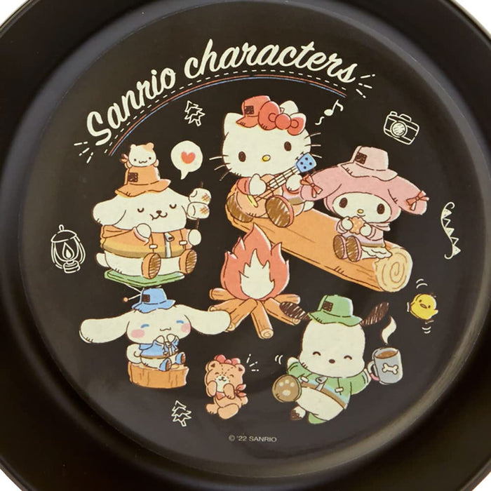 Sanrio Characters Melamine Plate Cute Camp 124648 Durable Kids Dish.- Japan Figure Store - #1 Bring To You The Best Japanese Goods