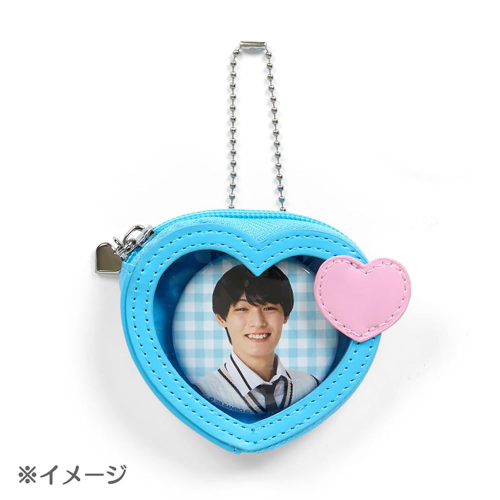 Sanrio Mini Pouch with Hello Kitty Badge Grand Prize 3rd Edition Colorful Hearts- Japan Figure Store - #1 Bring To You The Best Japanese Goods