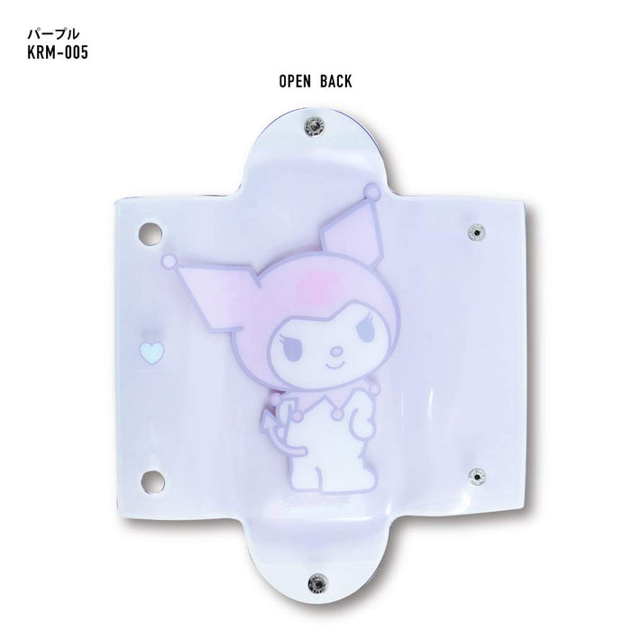 Sanrio Kuromi Purple Clear Large Pencil Case & Accessory Organizer- Japan Figure Store - #1 Bring To You The Best Japanese Goods