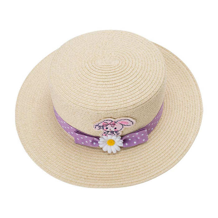 Sanrio Pompom Ribbon Kids Hat - Stylish Braid Design- Japan Figure Store - #1 Bring To You The Best Japanese Goods