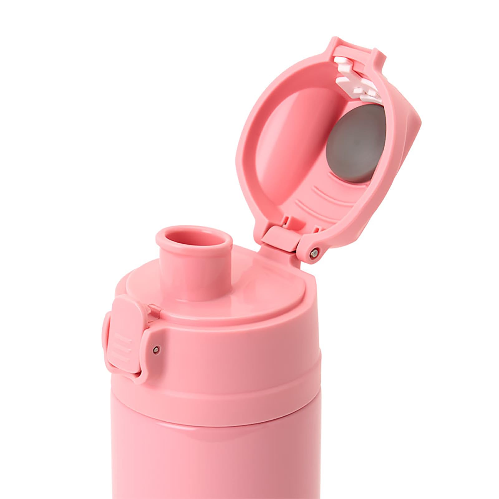 Sanrio Hello Kitty Stainless Steel Bottle 470ml for Kids with One-Touch Open