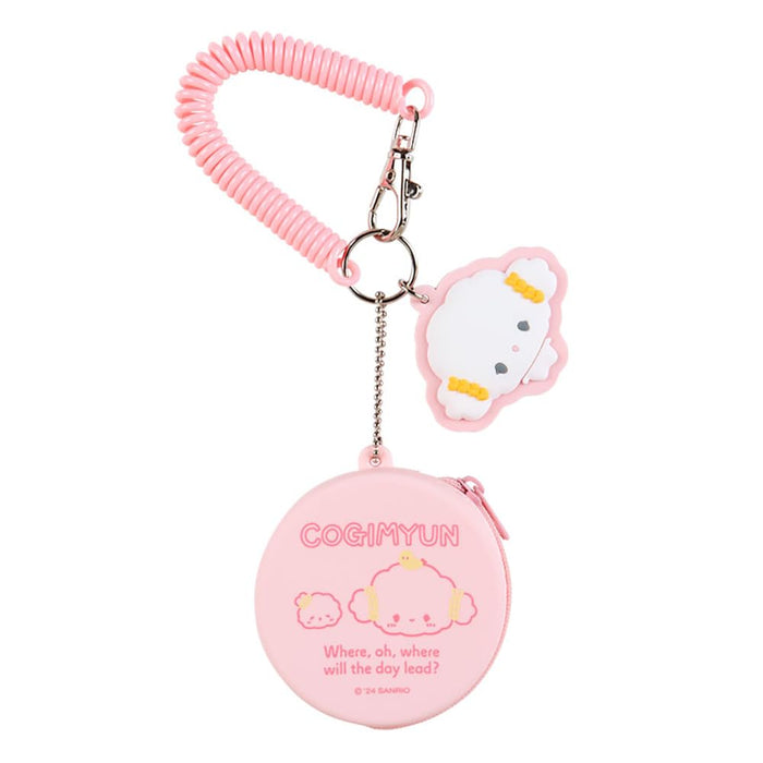 Sanrio Silicone Mini Case Charm Kogimyun Keychain 6.5x6.5x3cm Character- Japan Figure Store - #1 Bring To You The Best Japanese Goods