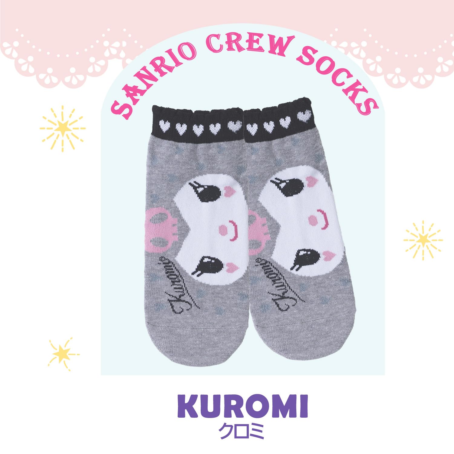 Sanrio Women's and Kids' Short Socks - Cinnamoroll Hello Kitty My Melody Sizes 15-25cm- Japan Figure Store - #1 Bring To You The Best Japanese Goods