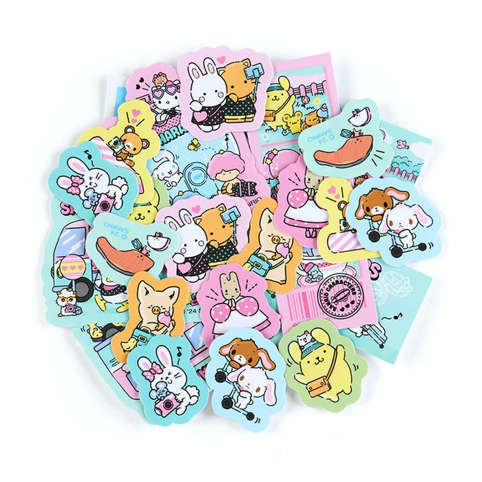 Sanrio Sticker Set Fantasy Trip with Popular Characters Assortment 878391- Japan Figure Store - #1 Bring To You The Best Japanese Goods