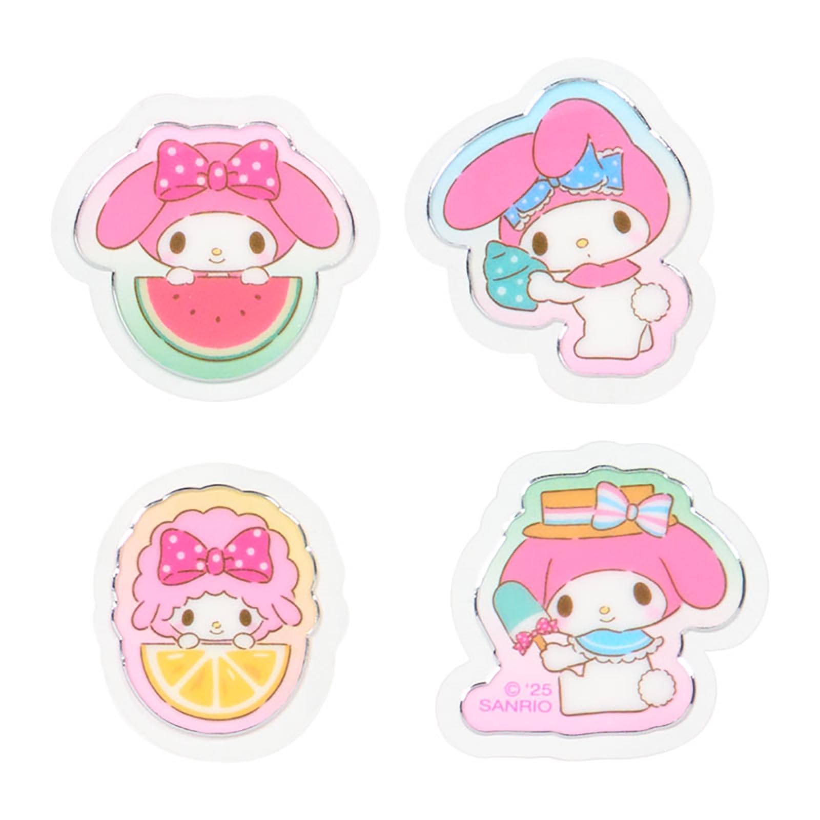 Sanrio My Melody Summer Stickers PVC for Ages 3+ - 176231- Japan Figure Store - #1 Bring To You The Best Japanese Goods