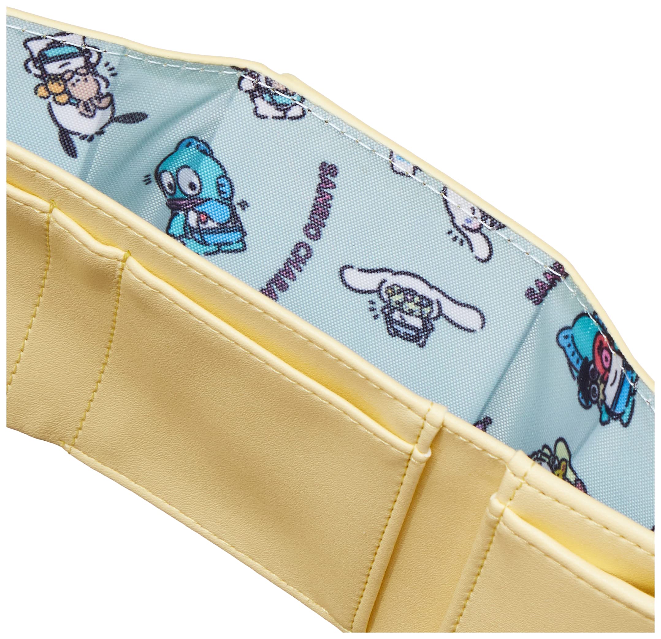 Sanrio Tri-Fold Wallet for Women Yellow Hg-Wlt04 Sanrio Characters- Japan Figure Store - #1 Bring To You The Best Japanese Goods
