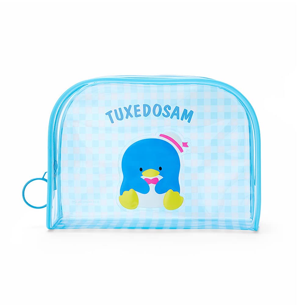 Sanrio Tuxedo Sam Clear Pouch for Travel and Storage- Japan Figure Store - #1 Bring To You The Best Japanese Goods