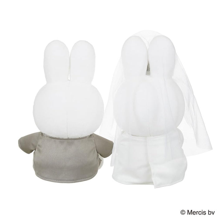 Sekiguchi Miffy Wedding Doll Set Western Style Plush Toy for Anniversary- Japan Figure Store - #1 Bring To You The Best Japanese Goods