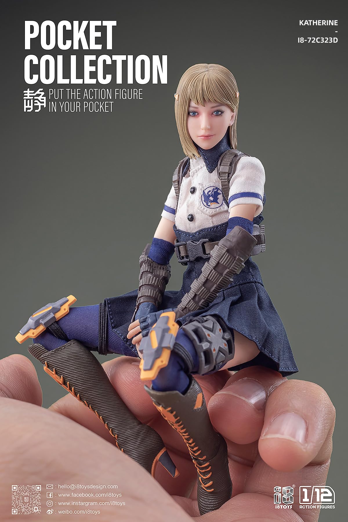I8Toys Serene Hound Catherine 1/12 Standard Figure I8-72C323D- Japan Figure Store - #1 Bring To You The Best Japanese Goods