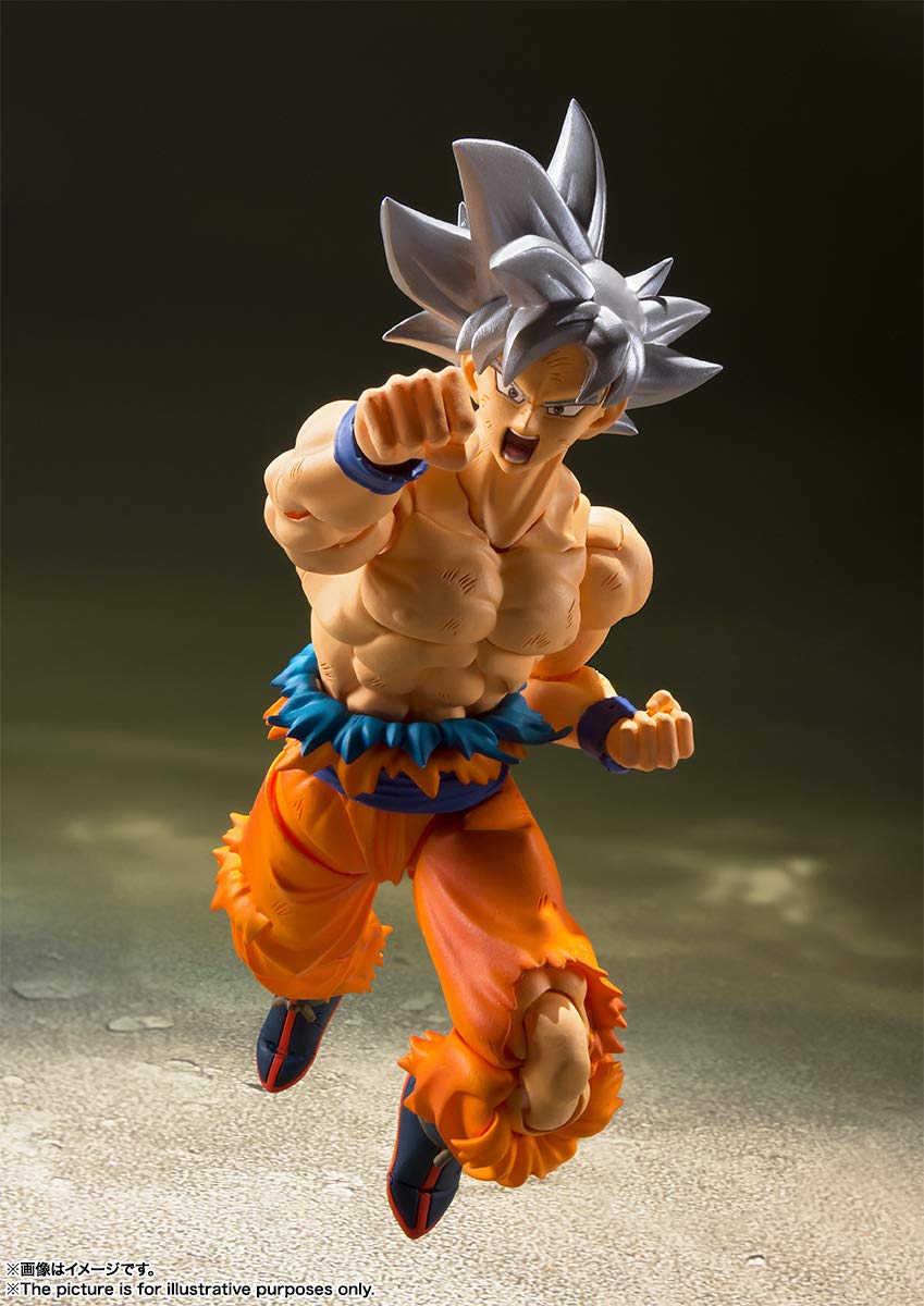 Bandai SHFiguarts Dragon Ball Son Goku Ultra Instinct Movable Figure 140mm- Japan Figure Store - #1 Bring To You The Best Japanese Goods