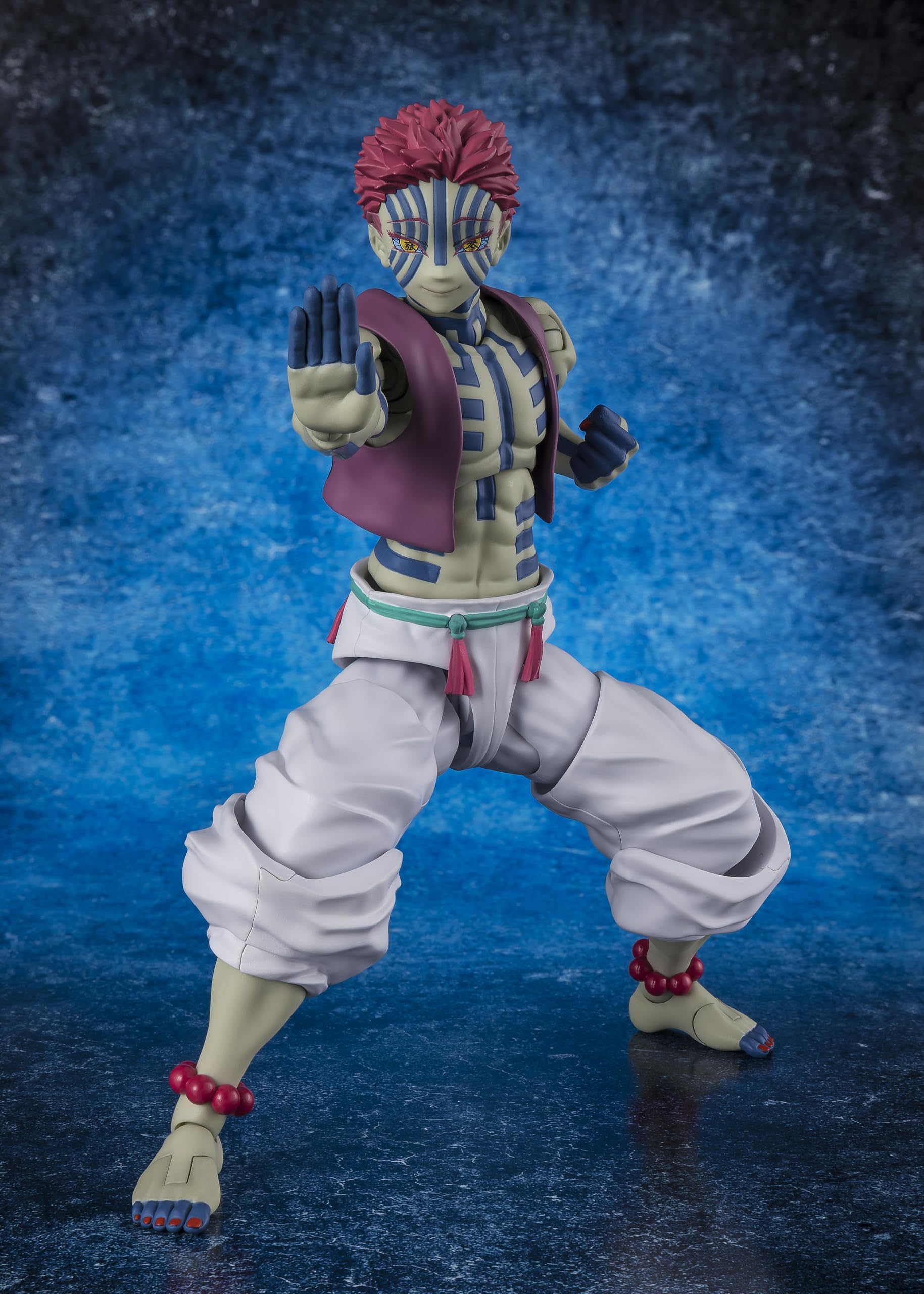 Bands Shfiguarts Akaza Figure Demon Slayer Kimetsu No Yaiba Collectible- Japan Figure Store - #1 Bring To You The Best Japanese Goods
