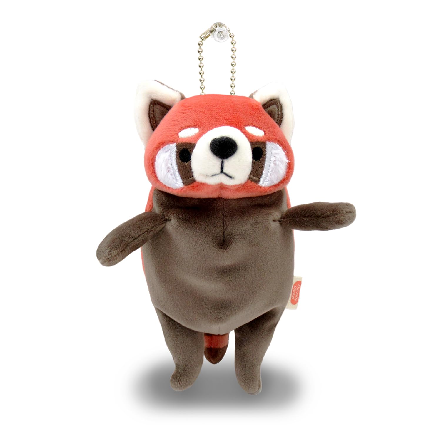 Shinada Global Mochi Lesser Red Panda Mini Plush Toy 7x5x14cm Mors-0088R- Japan Figure Store - #1 Bring To You The Best Japanese Goods