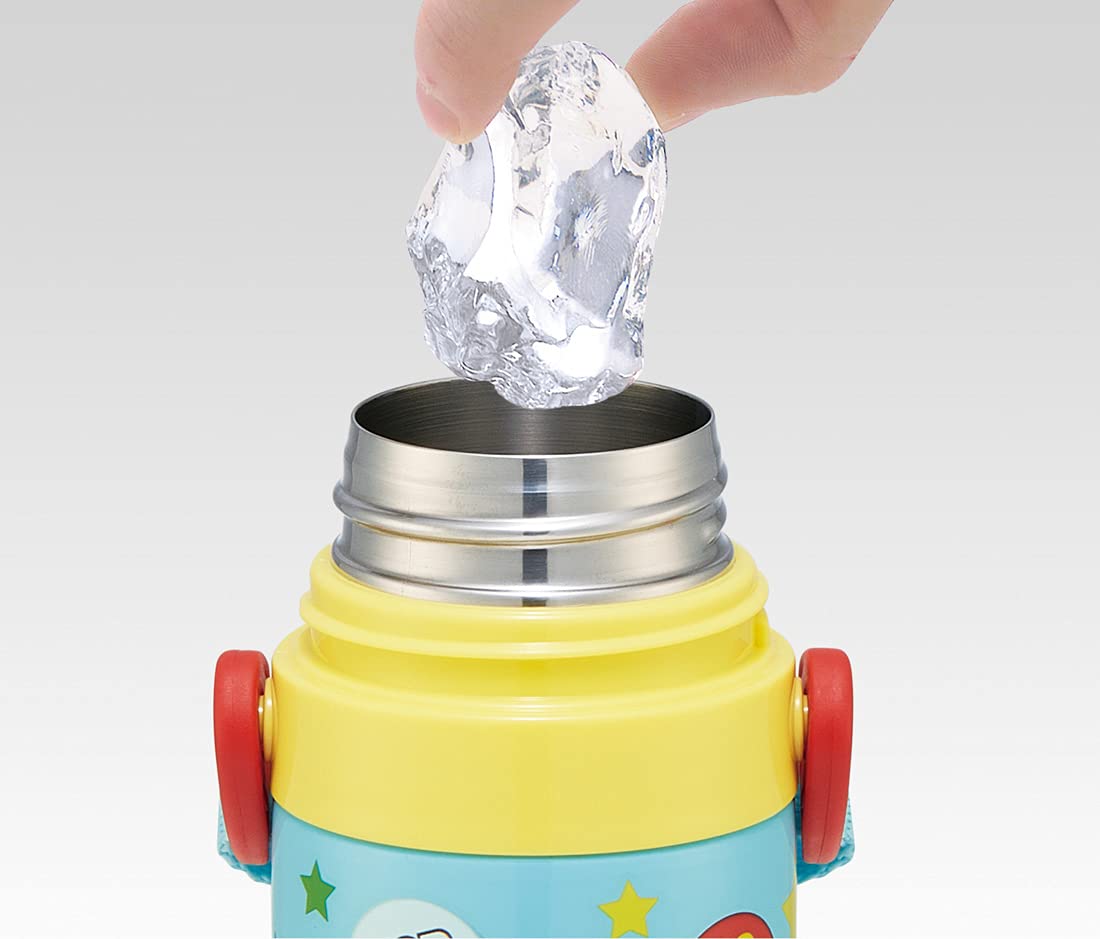 Skater Kids 2-Way Stainless Steel Paw Patrol Water Bottle and Cup 430ml- Japan Figure Store - #1 Bring To You The Best Japanese Goods