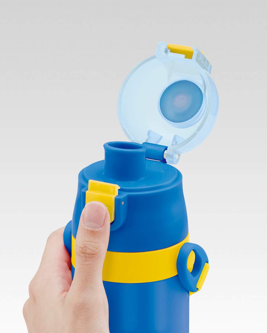 Skater Kids' 2-Way Stainless Steel Tomica 19 Water Bottle with Cup 430Ml- Japan Figure Store - #1 Bring To You The Best Japanese Goods