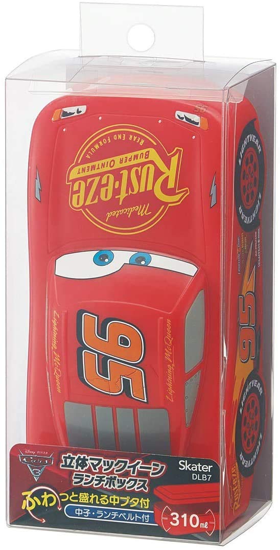 Skater 3D Mcqueen Kids Lunch Box Children's Cars-Themed Dlb7 Lunchbox- Japan Figure Store - #1 Bring To You The Best Japanese Goods
