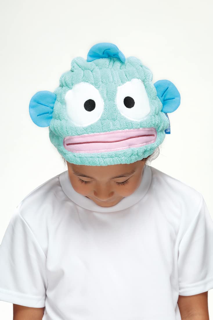 Skater Quick-Drying 23cm x 17cm Hangyodon Animal Towel Cap - Skater Brand Toc11-A- Japan Figure Store - #1 Bring To You The Best Japanese Goods