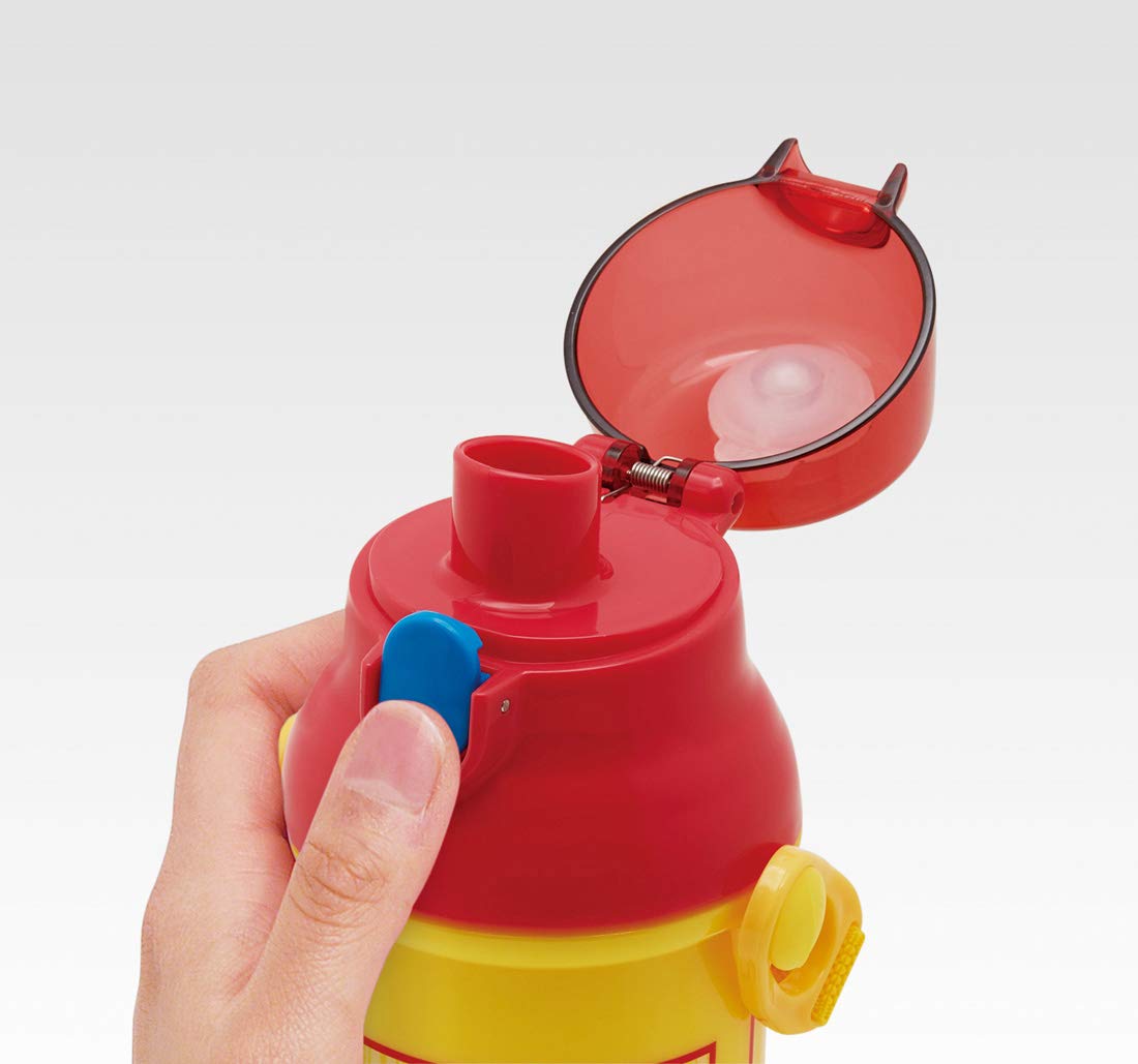 Skater 480ml Curious George Antibacterial Plastic Water Bottle for Kids Made in Japan- Japan Figure Store - #1 Bring To You The Best Japanese Goods