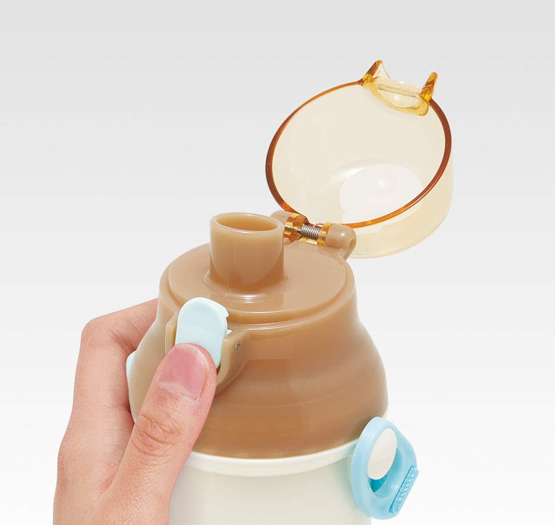 Skater Disney Chip & Dale 480ml Kids Ag+ Antibacterial Plastic Water Bottle Made in Japan- Japan Figure Store - #1 Bring To You The Best Japanese Goods