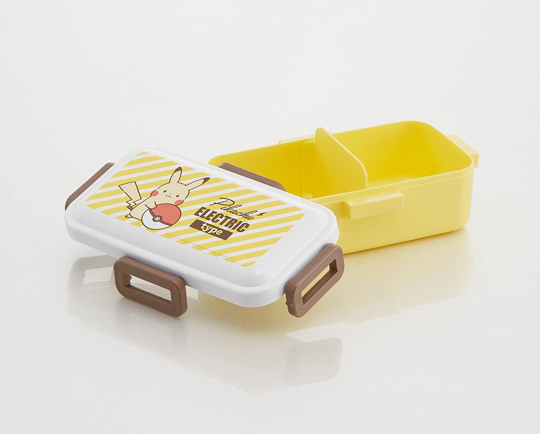 Skater Pikachu 530ml Lunch Box with Silver Ion Antibacterial Dome Lid- Japan Figure Store - #1 Bring To You The Best Japanese Goods