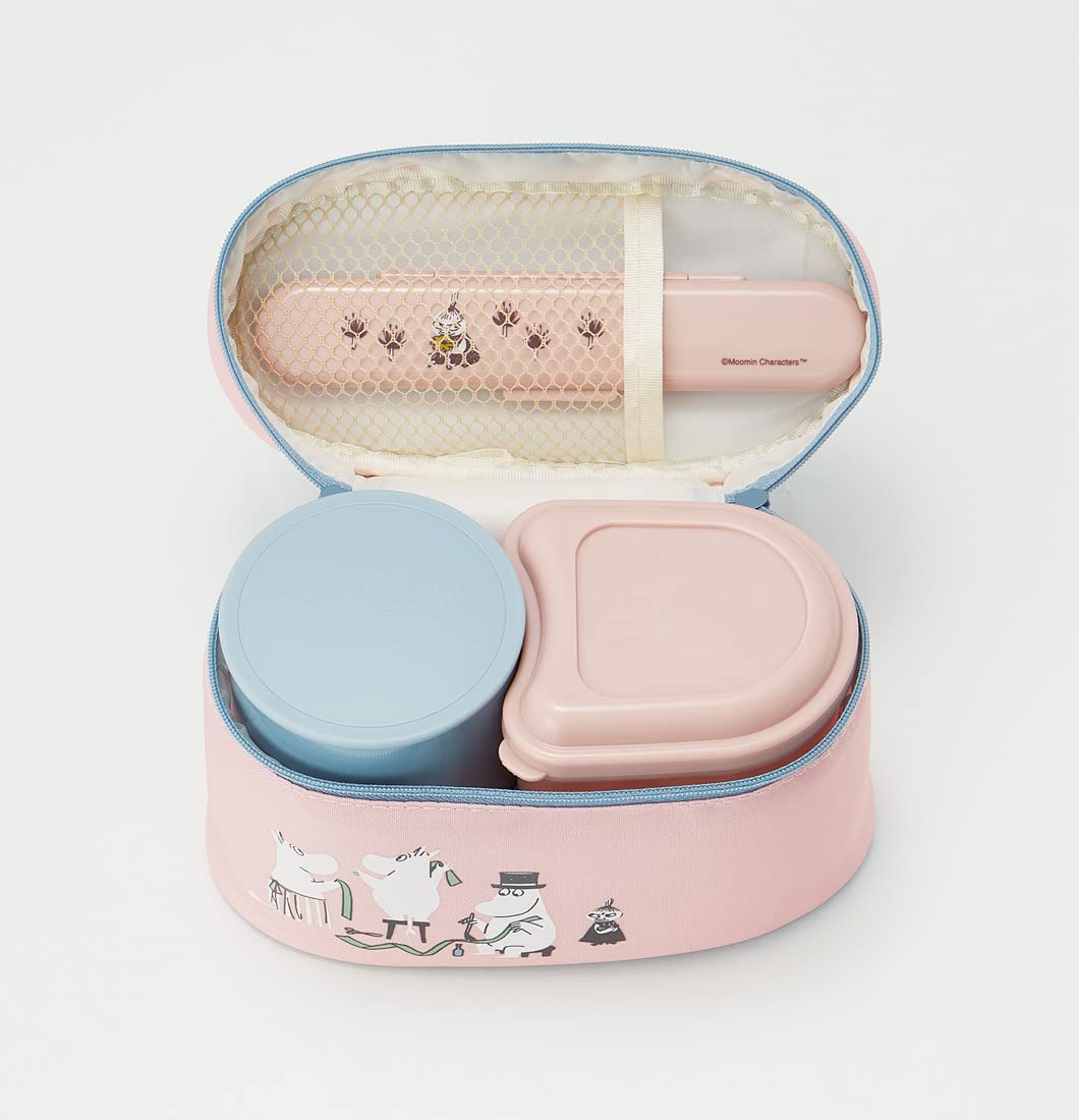 Skater Moomin Dull Color Insulated Lunch Box Antibacterial 560ml Lunch Jar- Japan Figure Store - #1 Bring To You The Best Japanese Goods