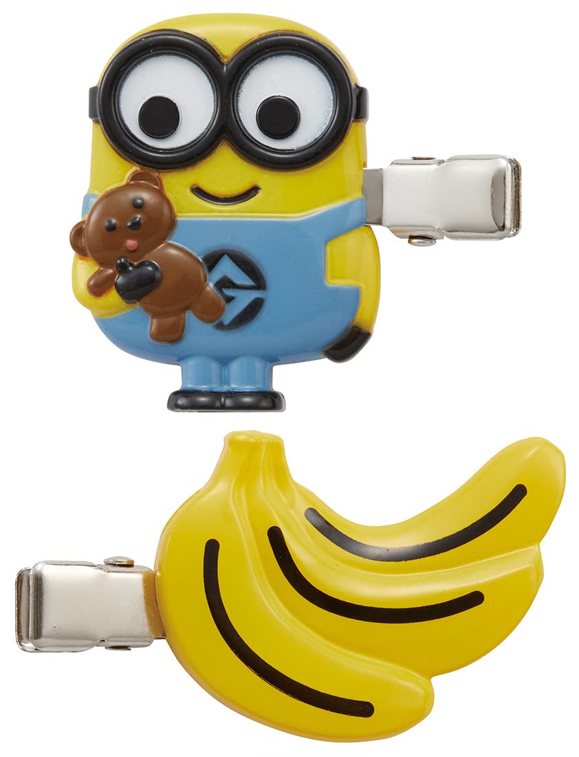 Skater Minions Hair Clip Set of 2 - Bangs Clip Hair Accessory Clfh1-A- Japan Figure Store - #1 Bring To You The Best Japanese Goods