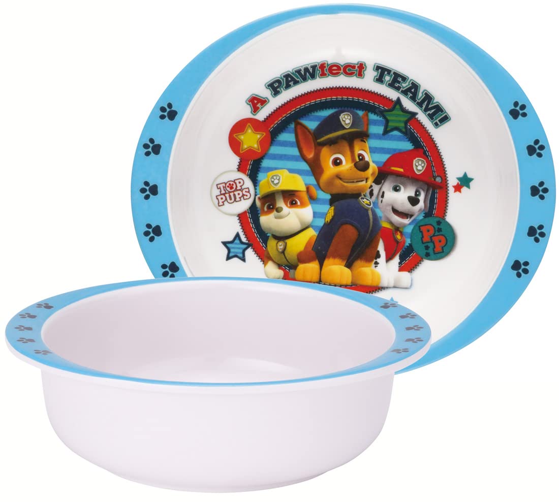 Skater Paw Patrol Melamine Bowl 260ml - Durable Skater Kids' Bowl M340-A- Japan Figure Store - #1 Bring To You The Best Japanese Goods