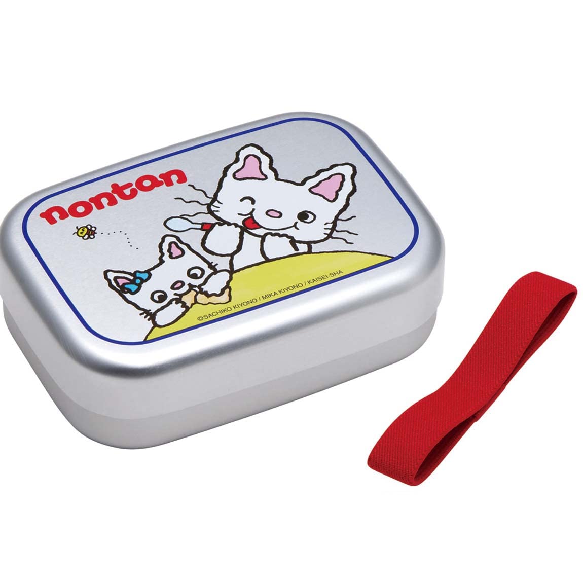 Skater Kids Aluminum Lunch Box Nontan Design Made in Japan 370ml Capacity- Japan Figure Store - #1 Bring To You The Best Japanese Goods