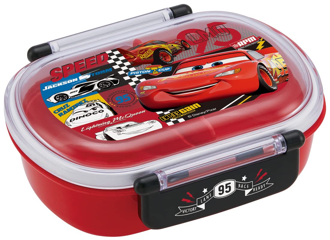 Skater Disney Cars 22 Boys Lunch Box 360ml - Antibacterial Fluffy Made in Japan- Japan Figure Store - #1 Bring To You The Best Japanese Goods