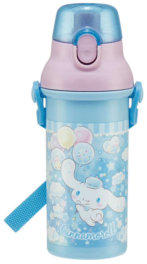 Skater Sanrio Girls 480Ml Water Bottle - Antibacterial Cinnamoroll Made in Japan- Japan Figure Store - #1 Bring To You The Best Japanese Goods