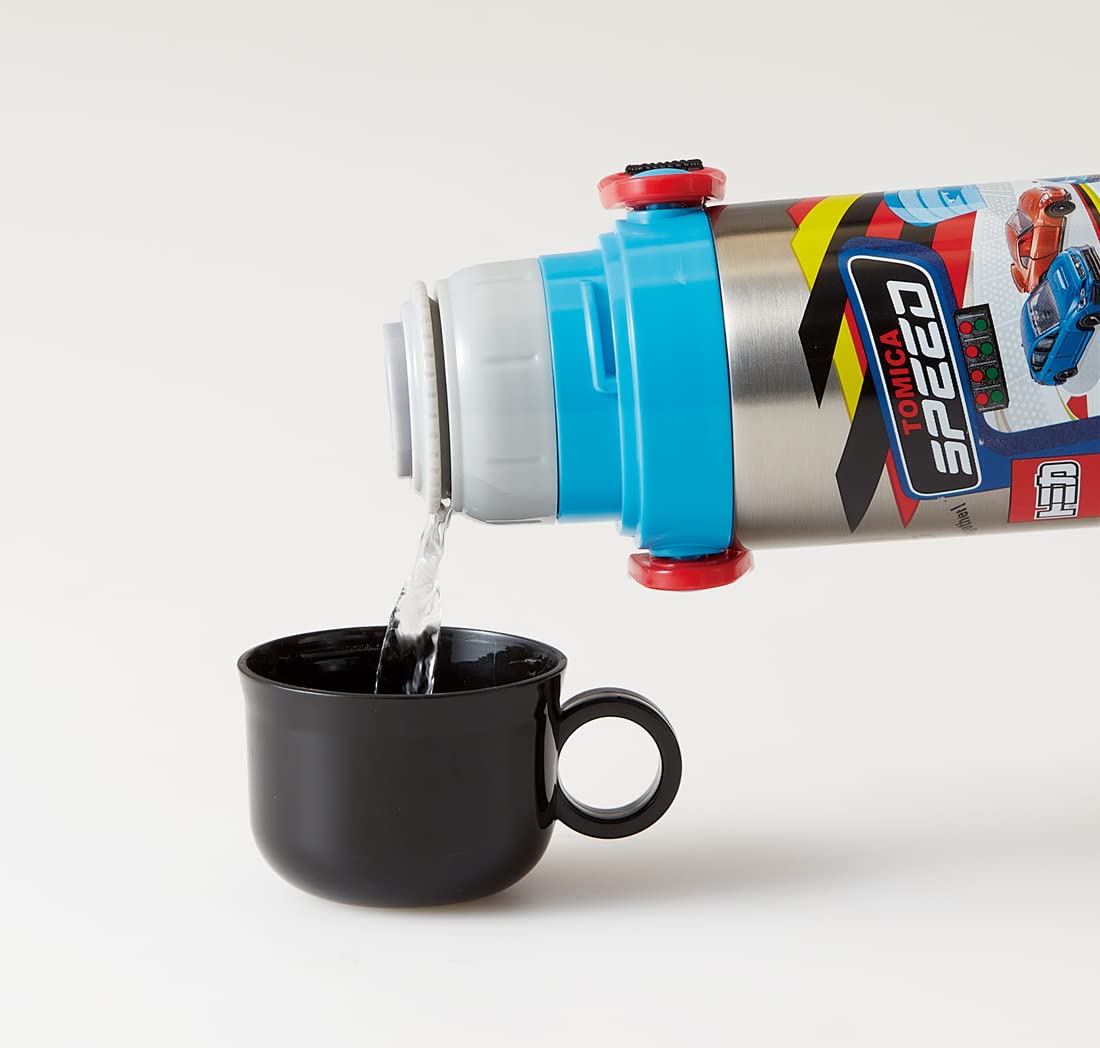 Skater Kids' Stainless Steel Water Bottle 580ml Lightweight Thermal Sports Bottle - Tomica 23 Design- Japan Figure Store - #1 Bring To You The Best Japanese Goods