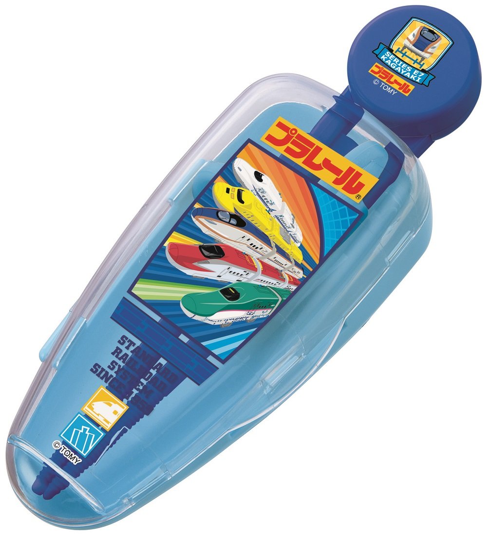 Skater Kids Training Chopsticks 14cm with Case - Right-Handed Easy Grip Suitable for Ages 2-7- Japan Figure Store - #1 Bring To You The Best Japanese Goods