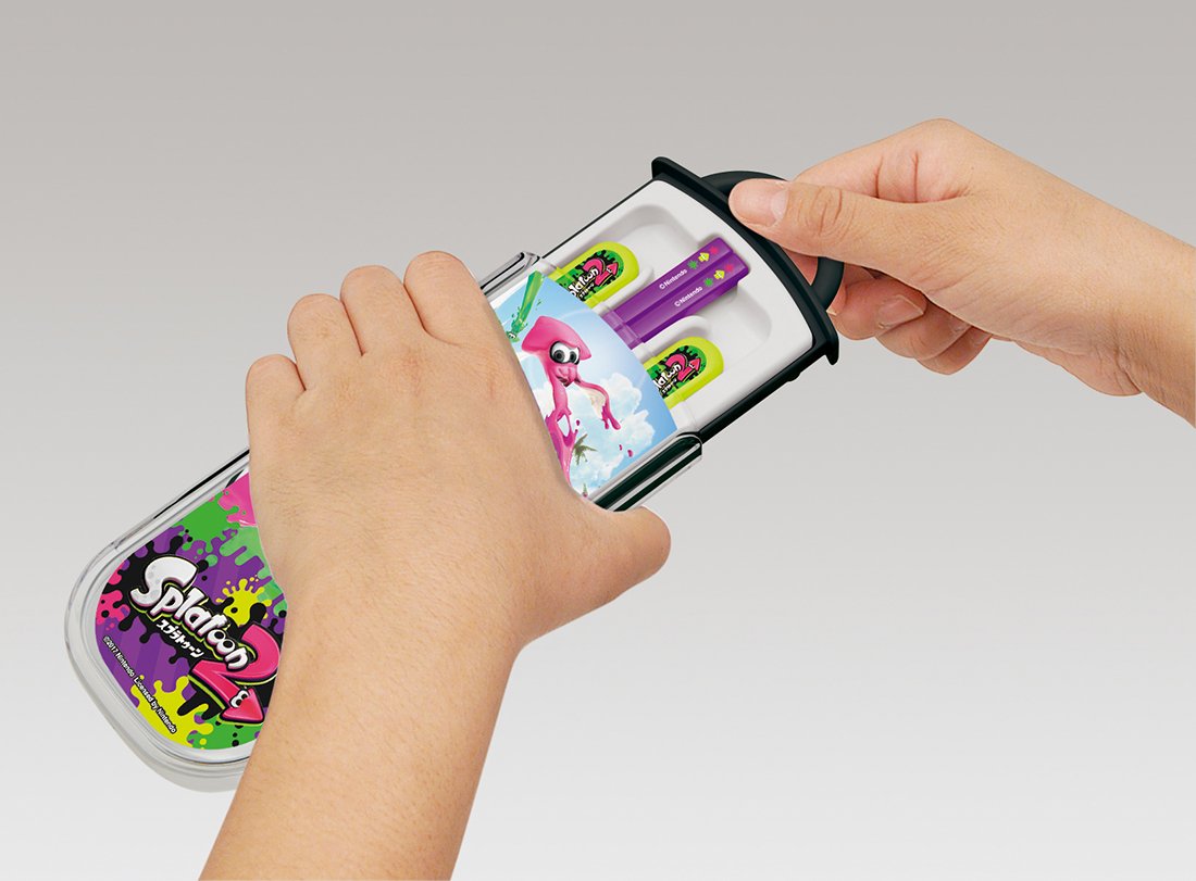 Skater Splatoon 2 Trio Set for Children Authentic Made in Japan - Tcs1Am-A- Japan Figure Store - #1 Bring To You The Best Japanese Goods