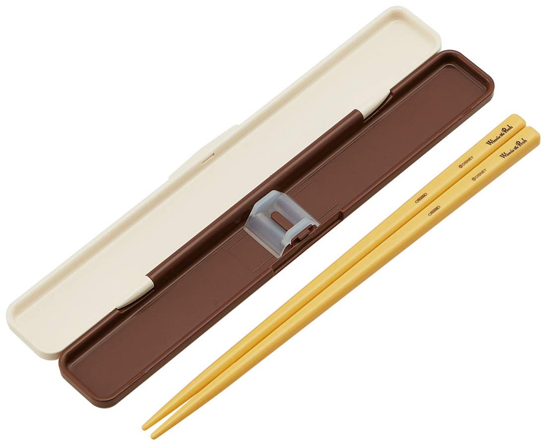 Skater Winnie The Pooh Chopsticks And Case Set 18cm Premium Japanese-Made- Japan Figure Store - #1 Bring To You The Best Japanese Goods
