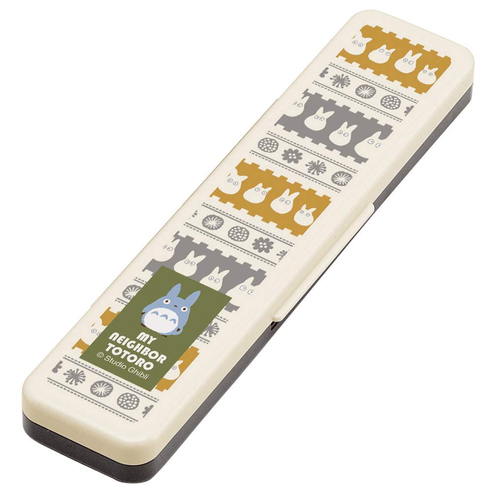 Skater My Neighbor Totoro Little Totoro Combo - Chopsticks & Spoon Set CCS3SA Ghibli- Japan Figure Store - #1 Bring To You The Best Japanese Goods