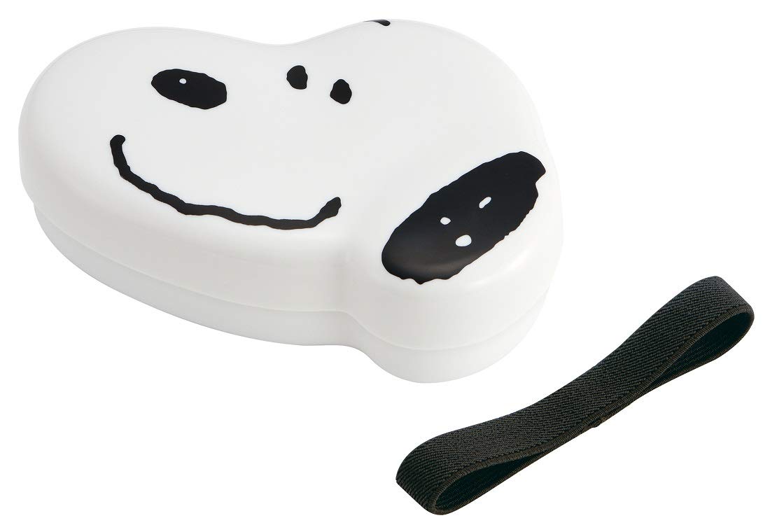 Skater Snoopy Peanuts Bento Lunch Box 280ml - Compact Die-Cut Design- Japan Figure Store - #1 Bring To You The Best Japanese Goods