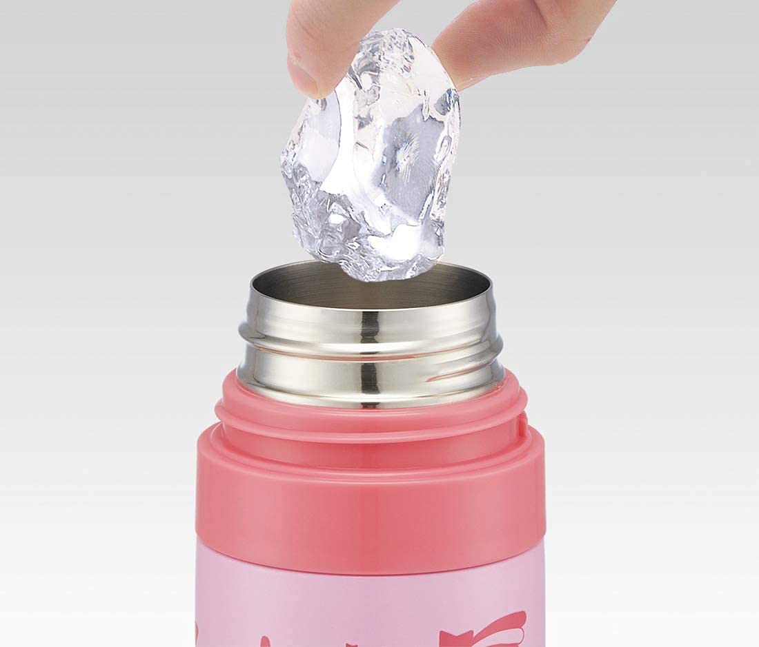 Skater Unicorn Girl Stainless Steel Direct Drinking Water Bottle 470Ml with Cover- Japan Figure Store - #1 Bring To You The Best Japanese Goods