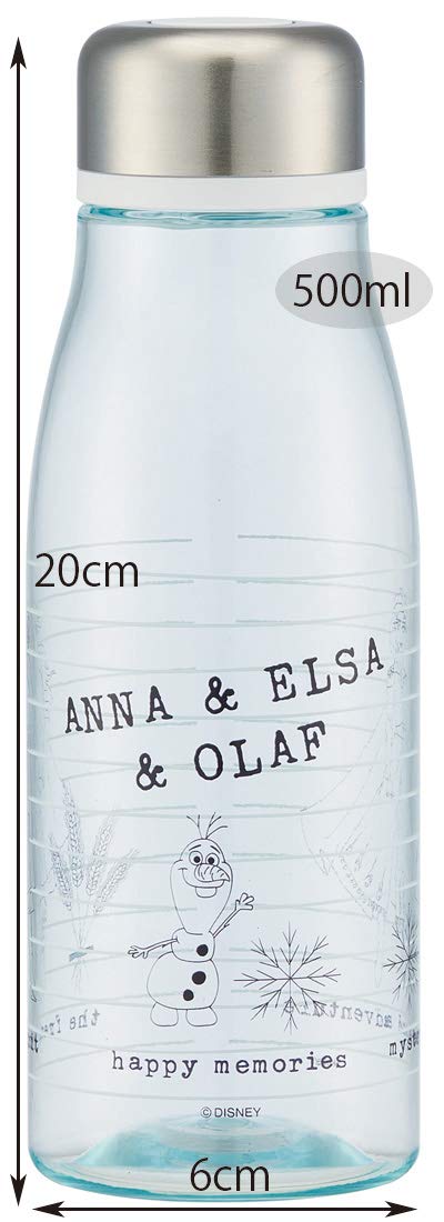 Skater Disney Frozen 2 500ml Water Bottle with Tea Strainer- Japan Figure Store - #1 Bring To You The Best Japanese Goods