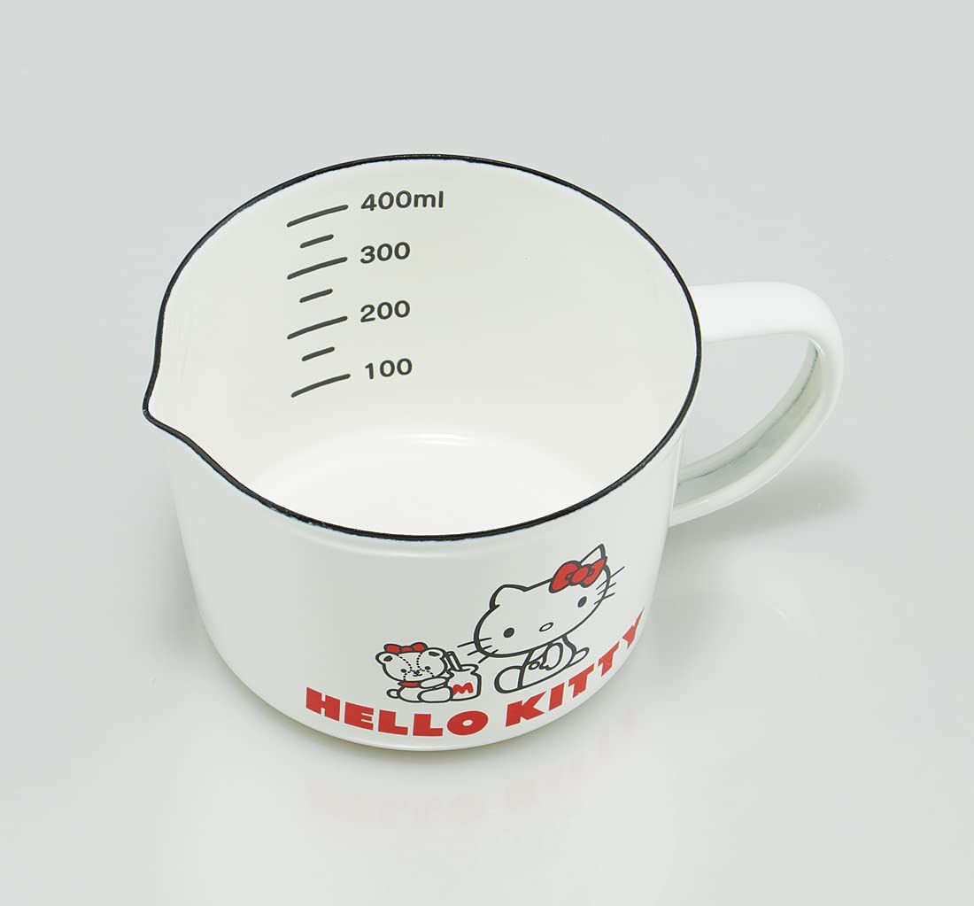 Skater 450ml Enamel Measuring Cup Hello Kitty and Tiny Chum Series ENMC5-A- Japan Figure Store - #1 Bring To You The Best Japanese Goods