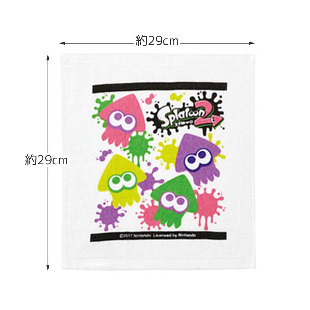 Skater Splatoon 2 Themed 3-Pack Hand Towel Set - High Quality Absorbency- Japan Figure Store - #1 Bring To You The Best Japanese Goods