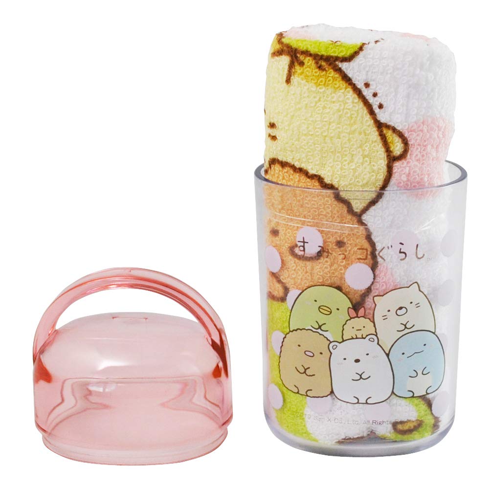 Skater Sumikko Gurashi Hand Towel Set (32 X 30.5 cm) with Case - OA5- Japan Figure Store - #1 Bring To You The Best Japanese Goods