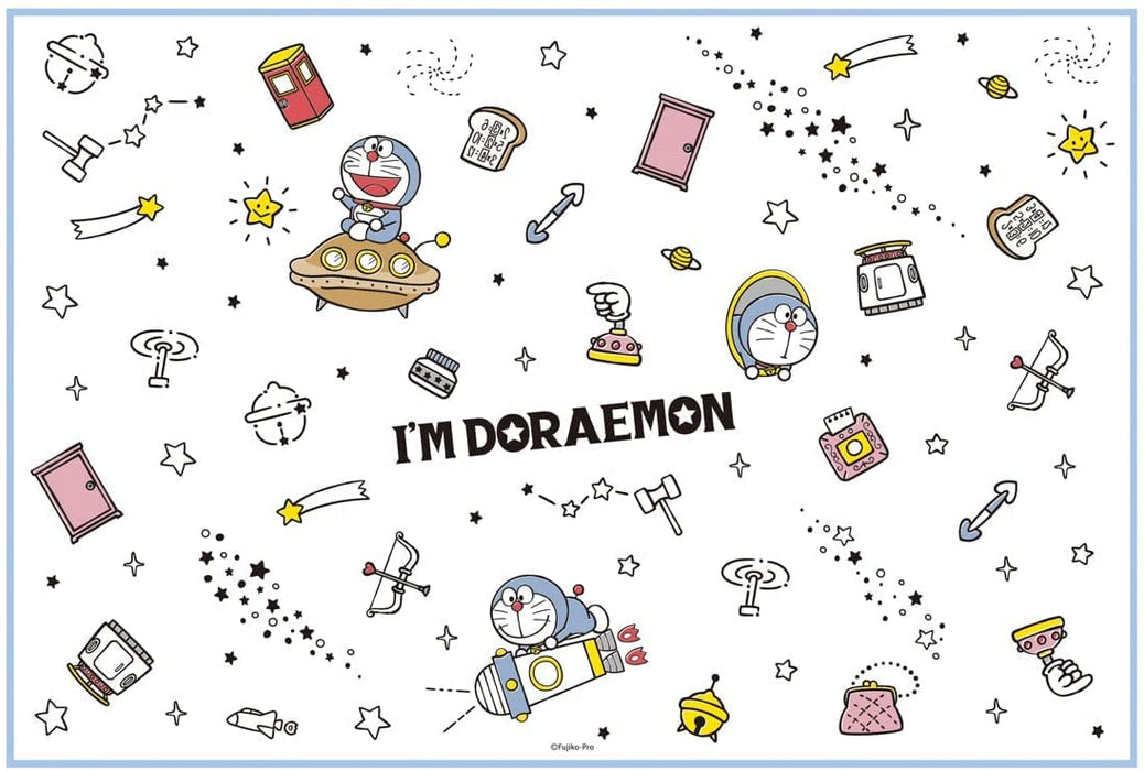 Doraemon Space Walk Skater Leisure Sheet S Size 60x90cm - Sanrio Vs1-A- Japan Figure Store - #1 Bring To You The Best Japanese Goods