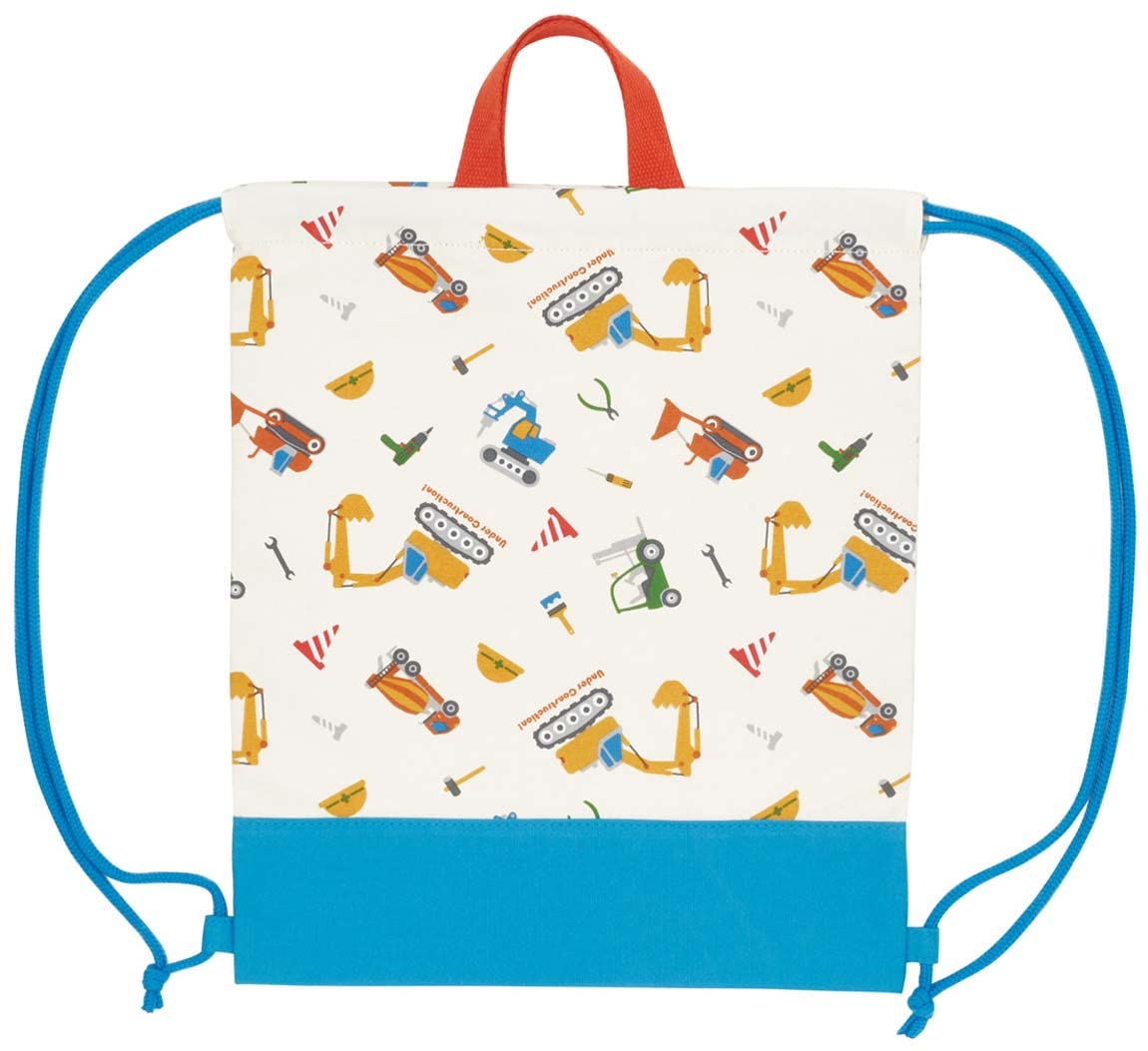 Skater Drawstring Knapsack: Working Car 32.5x39cm Lesson Bag - KBK1-A Model- Japan Figure Store - #1 Bring To You The Best Japanese Goods