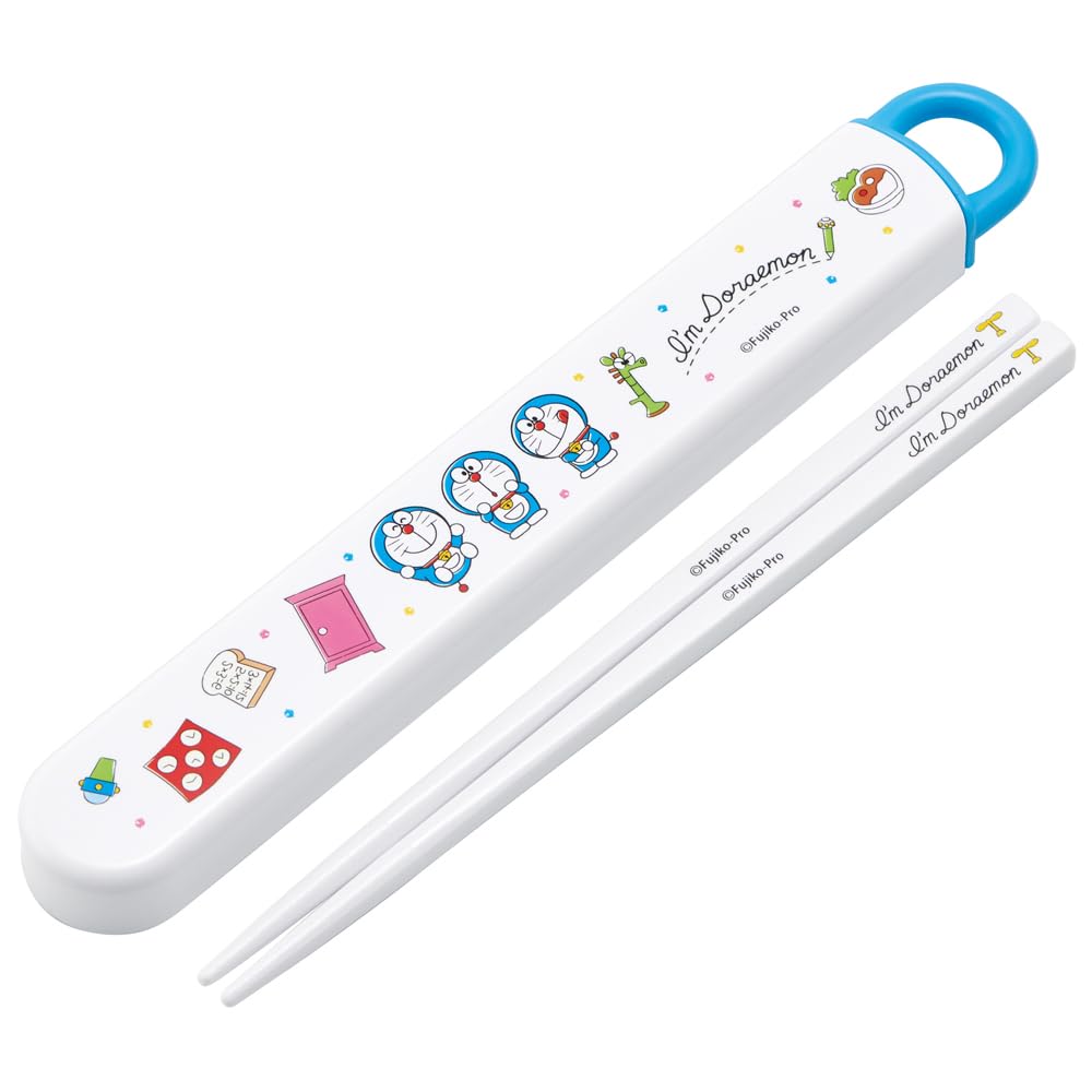Skater Lunch Box Set with 16.5Cm Chopsticks for Kids Doraemon Design Japan- Japan Figure Store - #1 Bring To You The Best Japanese Goods