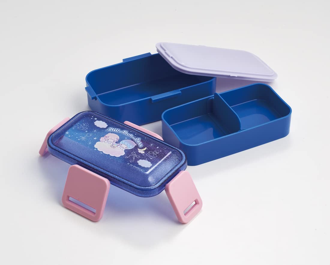 Skater Little Twin Stars Night Sky 600Ml 2-Tier Women's Lunch Box - Made in Japan- Japan Figure Store - #1 Bring To You The Best Japanese Goods