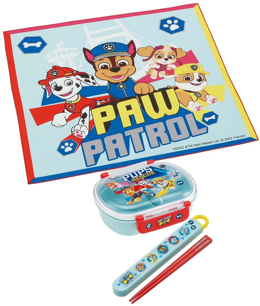 Skater Paw Patrol Lunch Cloth 43x43cm - Made in Japan by Skater- Japan Figure Store - #1 Bring To You The Best Japanese Goods