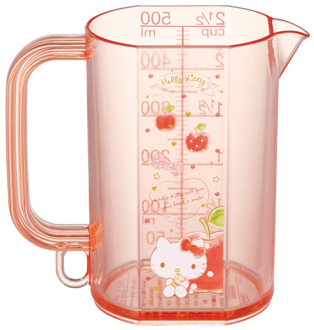 Skater Hello Kitty Happiness Girl 500ml Measuring Cup - Sanrio Mmc1- Japan Figure Store - #1 Bring To You The Best Japanese Goods